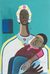 'I Never Thought of It' - Expressionist Mother and Child Painting from Ghana thumbail