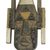 African wood mask, 'Nkwa Hia' - Rustic African Wood and Aluminum Mask from Ghana (image 2e) thumbail
