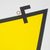 'French Africa' - Signed Abstract Painting in Yellow from Ghana (image 2b) thumbail
