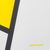 'French Africa' - Signed Abstract Painting in Yellow from Ghana (image 2c) thumbail