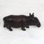 Wood sculpture, 'Bush Cow' - Hand-Carved Sese Wood Tapir Sculpture from Ghana thumbail