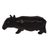 Wood sculpture, 'Bush Cow' - Hand-Carved Sese Wood Tapir Sculpture from Ghana (image 2c) thumbail