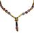 Wood and recycled glass beaded Y-necklace, 'Unending Inspiration' - Sese Wood and Recycled Glass Beaded Y-Necklace from Ghana (image 2c) thumbail