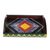 Wood decorative tray, 'Colorful Diamond' - Colorful Diamond Motif Sese Wood Decorative Tray from Ghana (image 2c) thumbail