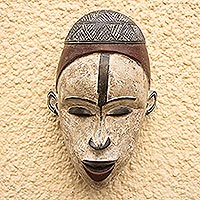 Wood mask, 'Congo Legend' - Congo Style African Wood Mask