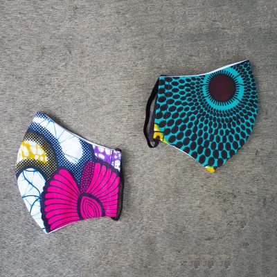 Cotton face masks Nsubura (pair)