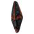 African wood mask, 'Boafo' - African Wood and Aluminum Mask (image 2c) thumbail