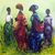 'Noble Mothers' - Original West African Acrylic Painting thumbail