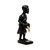 Wood sculpture, 'Libation' - Hand Carved Sese Wood Figure Sculpture (image 2b) thumbail