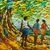 'Sunrise' (2020) - Signed Oil on Canvas Landscape Painting (2020) (image 2b) thumbail