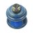Wood jewelry box, 'Adakaba' - Blue Ofram Wood Jewelry Box (image 2a) thumbail