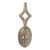 Ghanaian wood mask, 'Ayekoo' - African wood mask (image 2a) thumbail