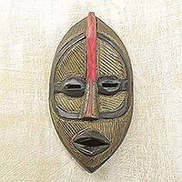 Akan wood mask,