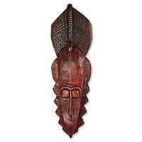 Akan wood mask,