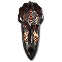 Wood mask,