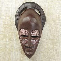 Ewe wood mask,