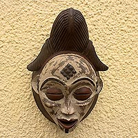 Gabon Africa wood mask Ancestor s Spirit Ghana
