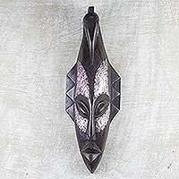 Ghanaian wood mask,