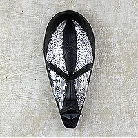 Ghanaian wood mask,