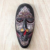 Ethiopian wood mask,
