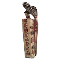 Ewe wood mask,