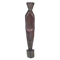 Ga wood mask,
