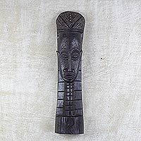 Akan wood mask,