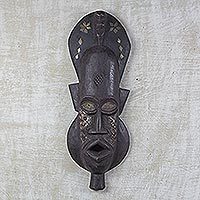 Akan wood mask,