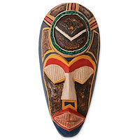Wood mask,