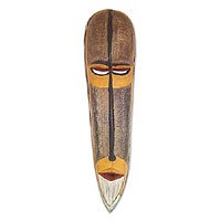 Akan wood mask,