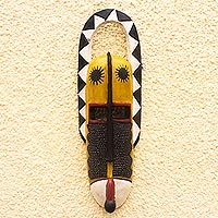 Ga wood mask,