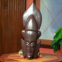 African mask,