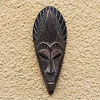Akan wood mask,