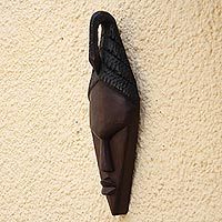 Ewe wood mask,