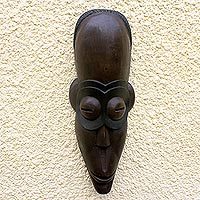 Angolan wood mask,