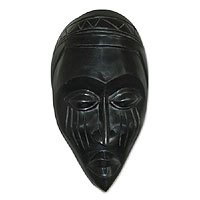 Akan wood mask,