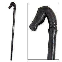 Wood walking stick,