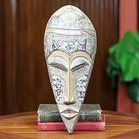 Akan wood mask,