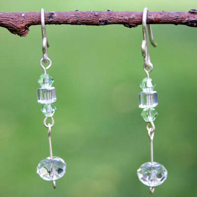 light dangle sterling earrings silver novica