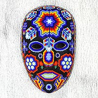 Beadwork mask Star Man Mexico