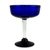 Margarita glasses, 'Acapulco' (set of 6) - Hand Blown Margarita Glasses Set of 6 Cobalt Blue Mexico (image 2c) thumbail
