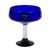 Margarita glasses, 'Acapulco' (set of 6) - Hand Blown Margarita Glasses Set of 6 Cobalt Blue Mexico (image 2d) thumbail