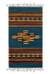Zapotec wool rug, 'Diamond Design' (2x3.5) - Zapotec wool rug (2x3.5) (image 2a) thumbail