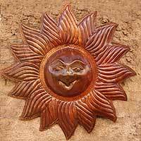Copper wall sculpture,