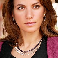 Amethyst jewelry set,