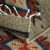 Zapotec table runner, 'Double Diamonds' - Handwoven Wool Zapotec Table Runner with Diamonds (image 2b) thumbail