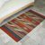 Zapotec wool rug, 'Earth' (2.5x5.5) - Zapotec wool rug (2.5x5.5) thumbail