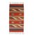 Zapotec wool rug, 'Earth' (2.5x5.5) - Zapotec wool rug (2.5x5.5) (image 2a) thumbail