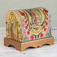 Decoupage chest,
