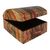 Decoupage decorative box, 'Guadalupe Mosaic' - Decoupage decorative box (image 2a) thumbail